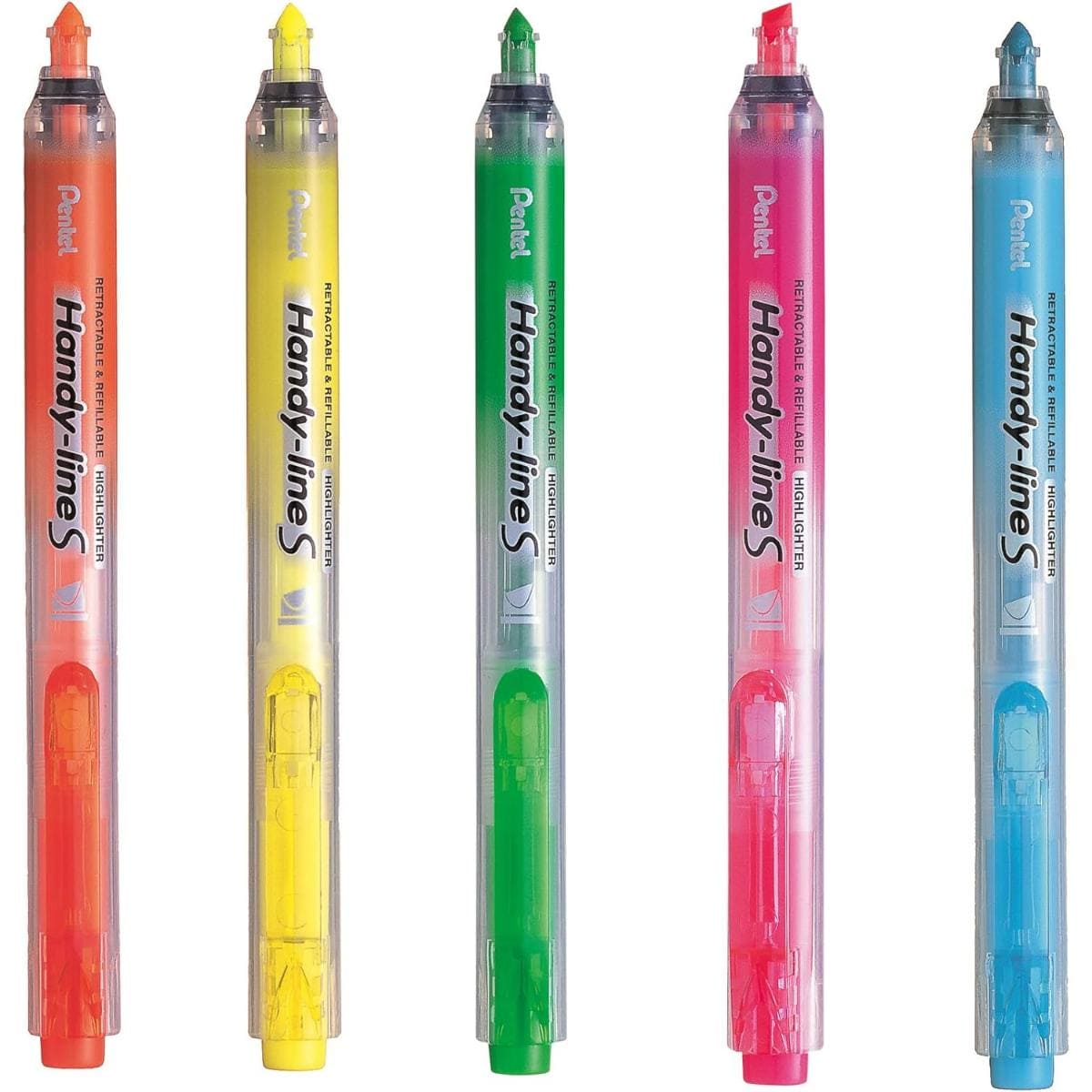 Marca Texto Pentel Handy Lines - Retrátil e Recarregável Pentel