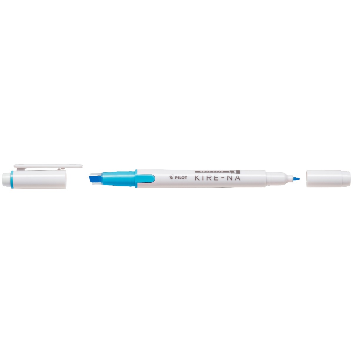 Marca Texto Pilot Kirena - Ponta Dupla - Azul Pilot