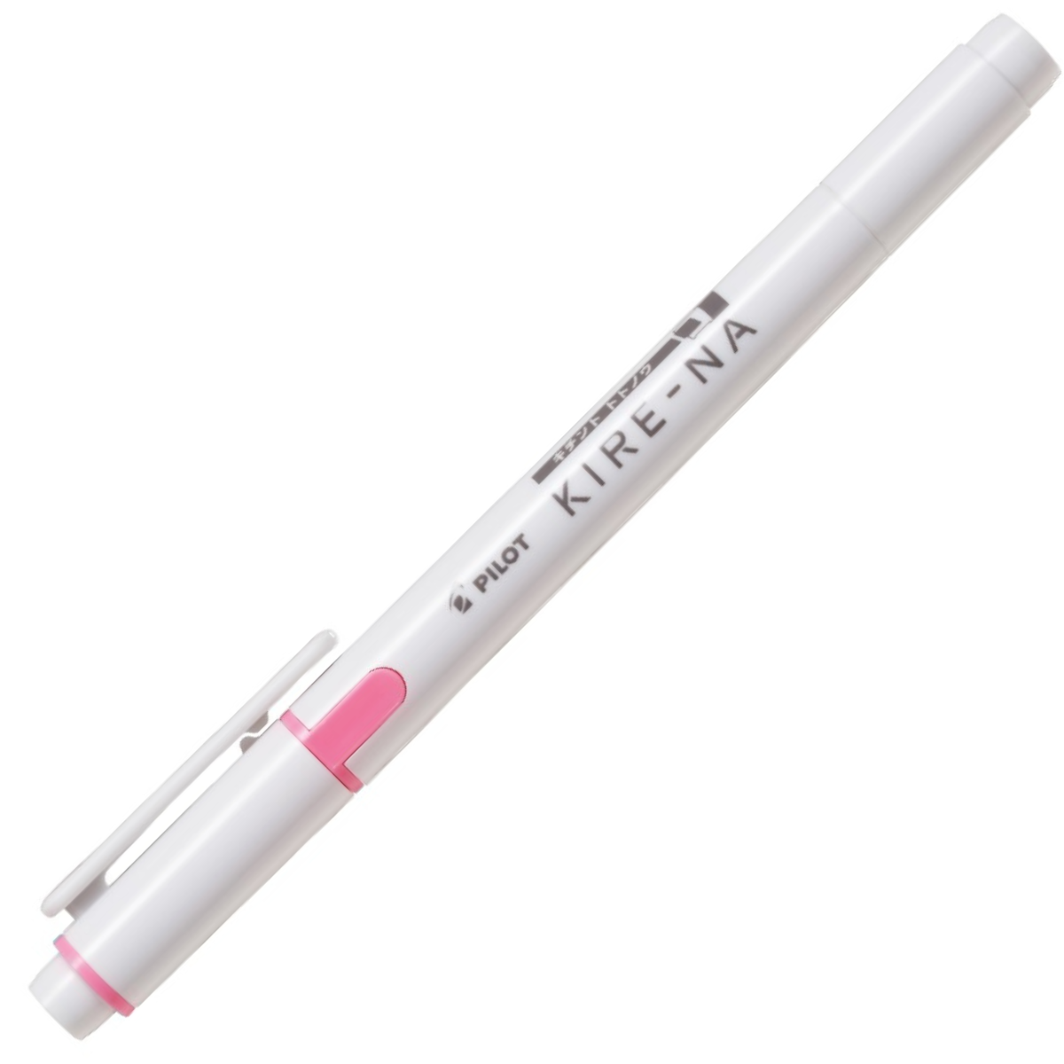 Marca Texto Pilot Kirena - Ponta Dupla - Rosa Pilot