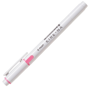 Marca Texto Pilot Kirena - Ponta Dupla - Rosa