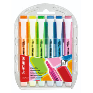 Marca Texto Stabilo Swing Cool - Estojo com 6