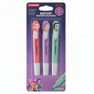 Marca Texto Stabilo Swing Cool - Kit com 3 Cores - 275/3-2-2