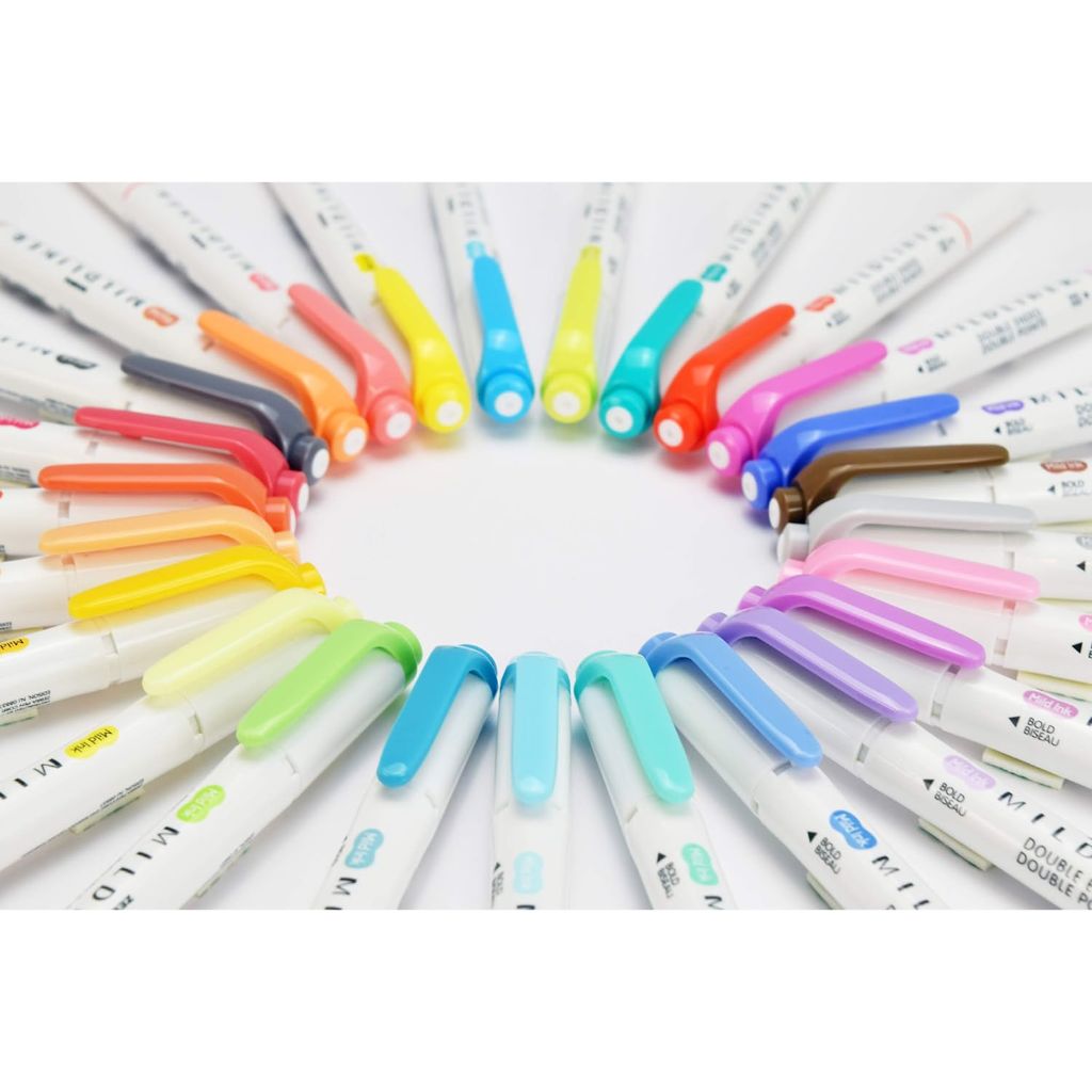 Marca Texto Zebra Mildliner - 25 Cores NewPen