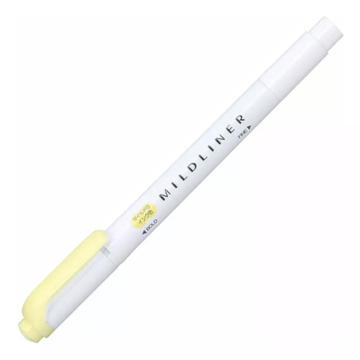 Marca Texto Zebra Mildliner - Cores Yellow Zebra