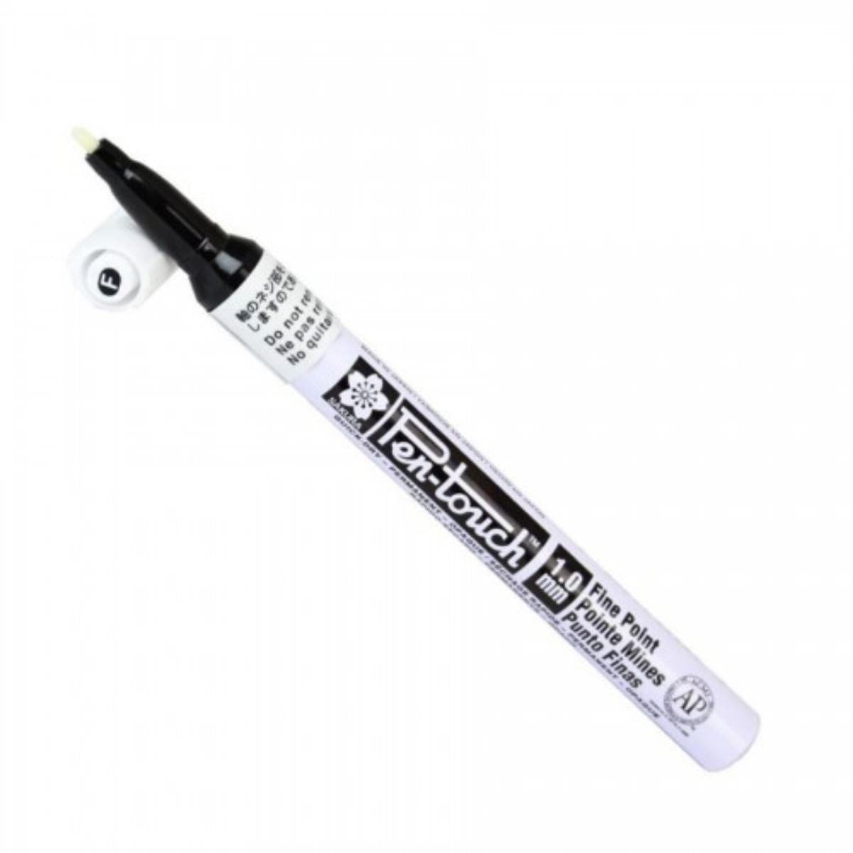 Marcador Artisco Permanente Pen-Touch - Branco - Uso Profissiona Pentel