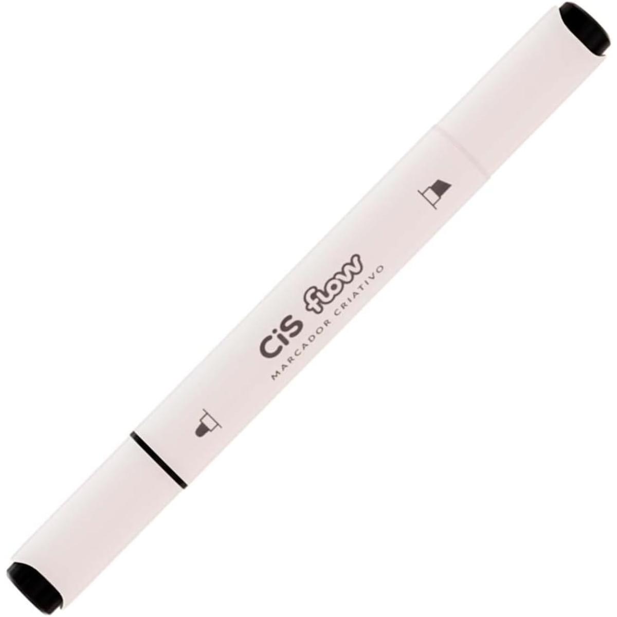 Marcador Cis Flow - Multisuperfície - 12 Cores Cis