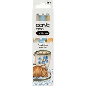 Marcador Copic Ciao Layer & Mix - Cozy Palette - 3 Cores