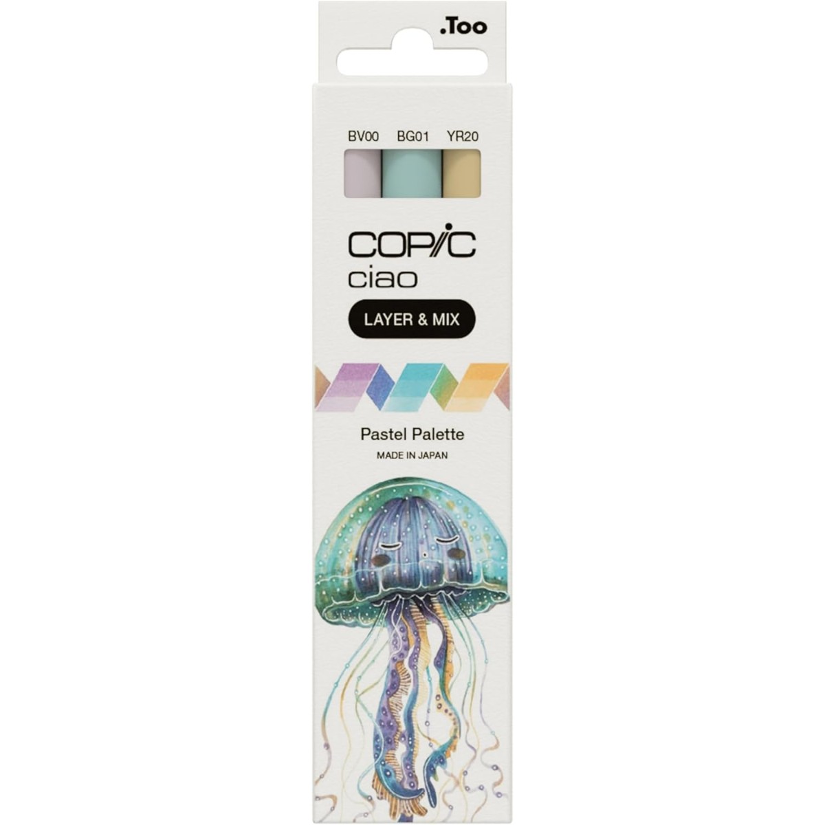 Marcador Copic Ciao Layer & Mix - Pastel Palette - 3 Cores Copic