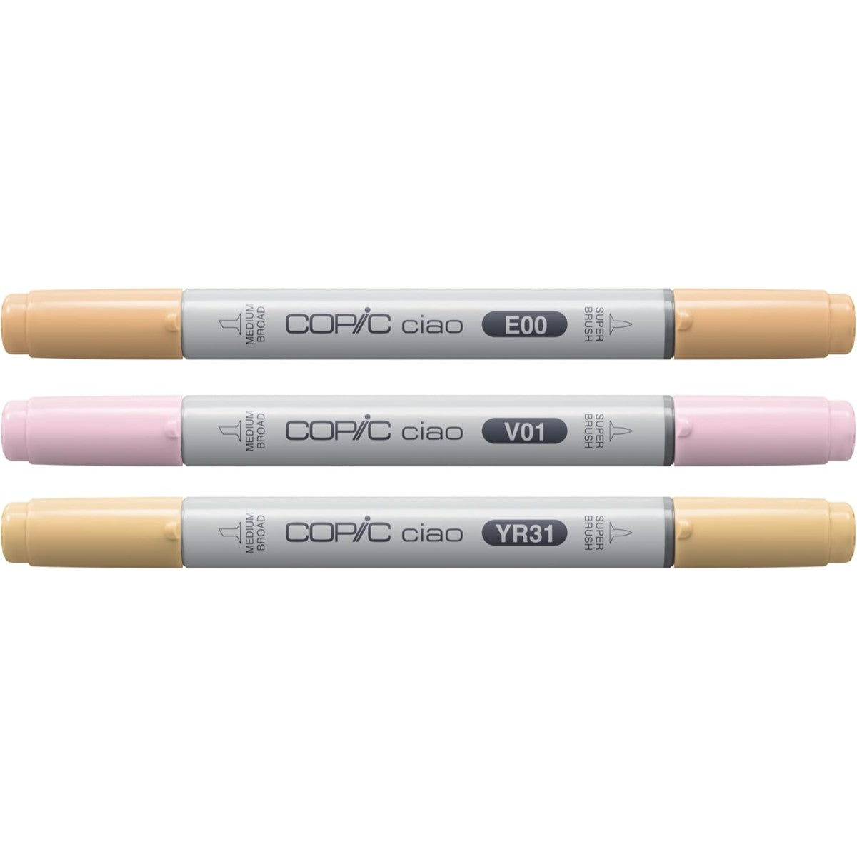Marcador Copic Ciao Layer & Mix - Sunset Palette - 3 Cores Copic
