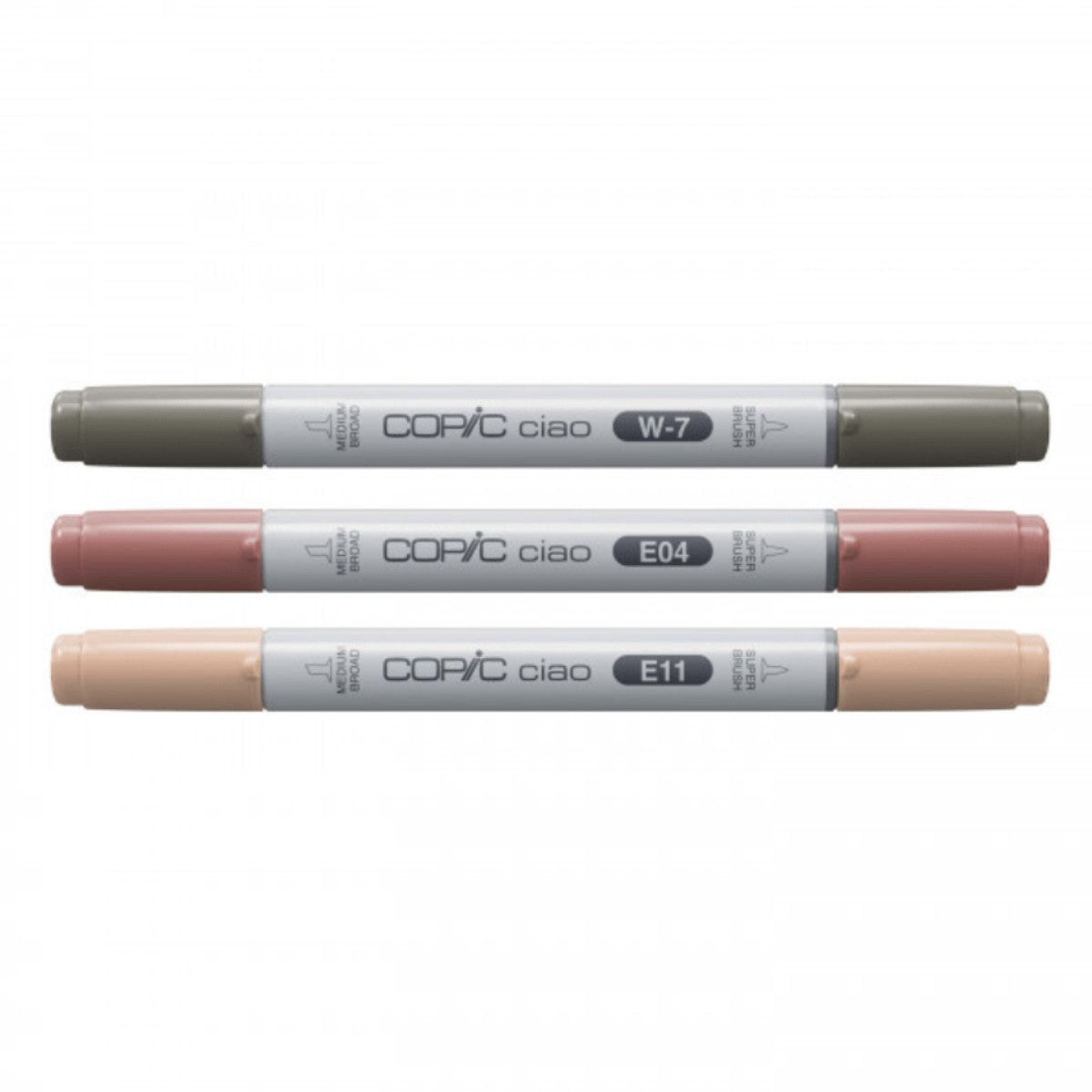Marcador Copic Ciao Layer & Mix - Warm Palette - 3 Cores Copic
