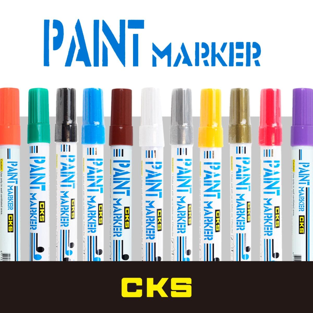 Marcador Permanente Paint Market CKS - Marcador Industrial CKS