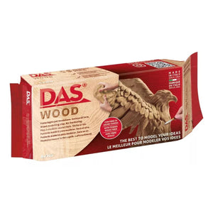 Massa de Modelar Cerâmica Fria - DAS - Madeira - 350g