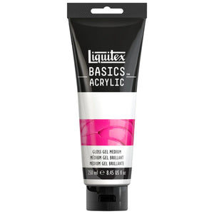 Medium Acrílico Gel Brilhante Liquitex Basics - 250ml