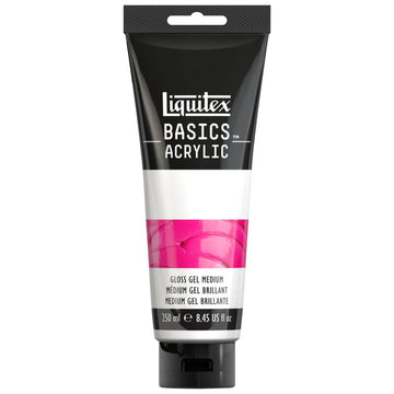 Medium Acrílico Gel Brilhante Liquitex Basics - 250ml Liquitex