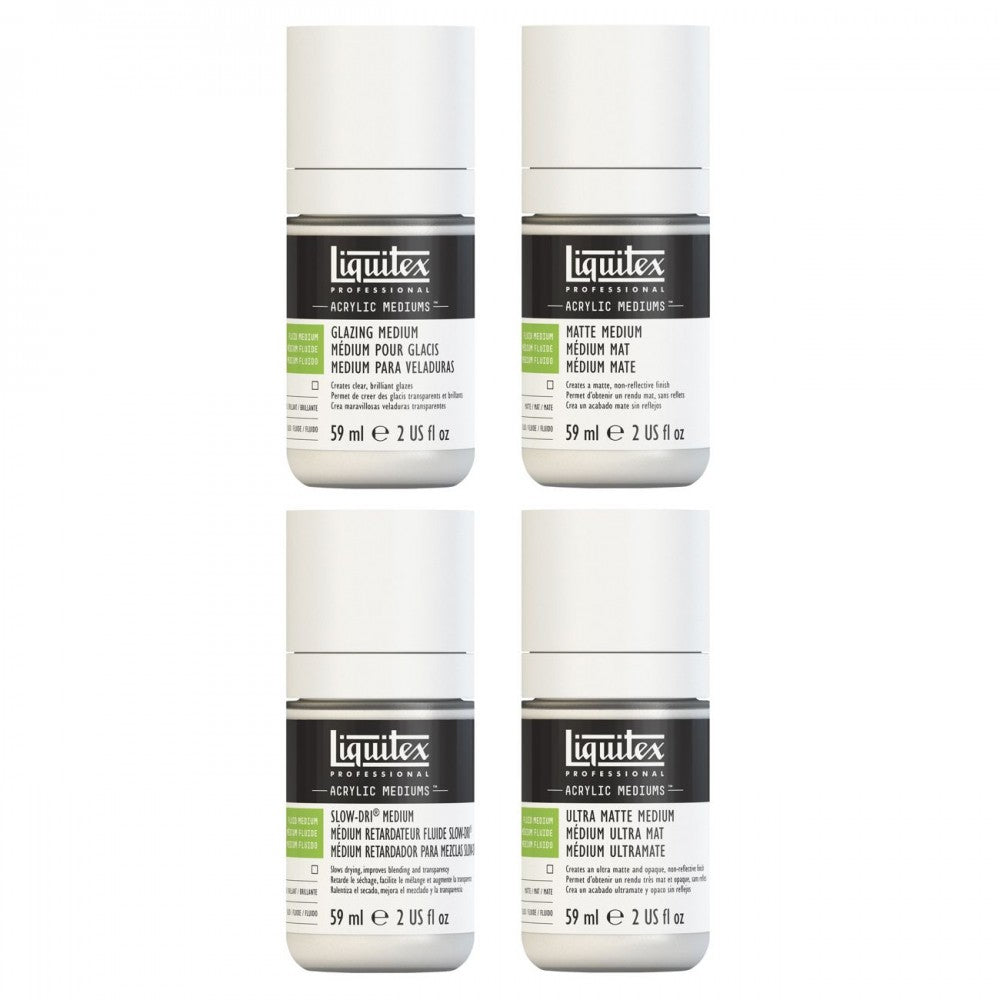 Medium Liquitex Para Tinta Acrílica - Conjunto com 4 de 59ml Livraria Skilo