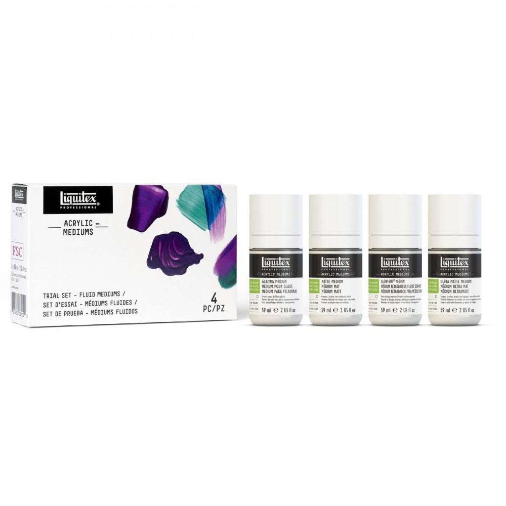 Medium Liquitex Para Tinta Acrílica - Conjunto com 4 de 59ml Livraria Skilo