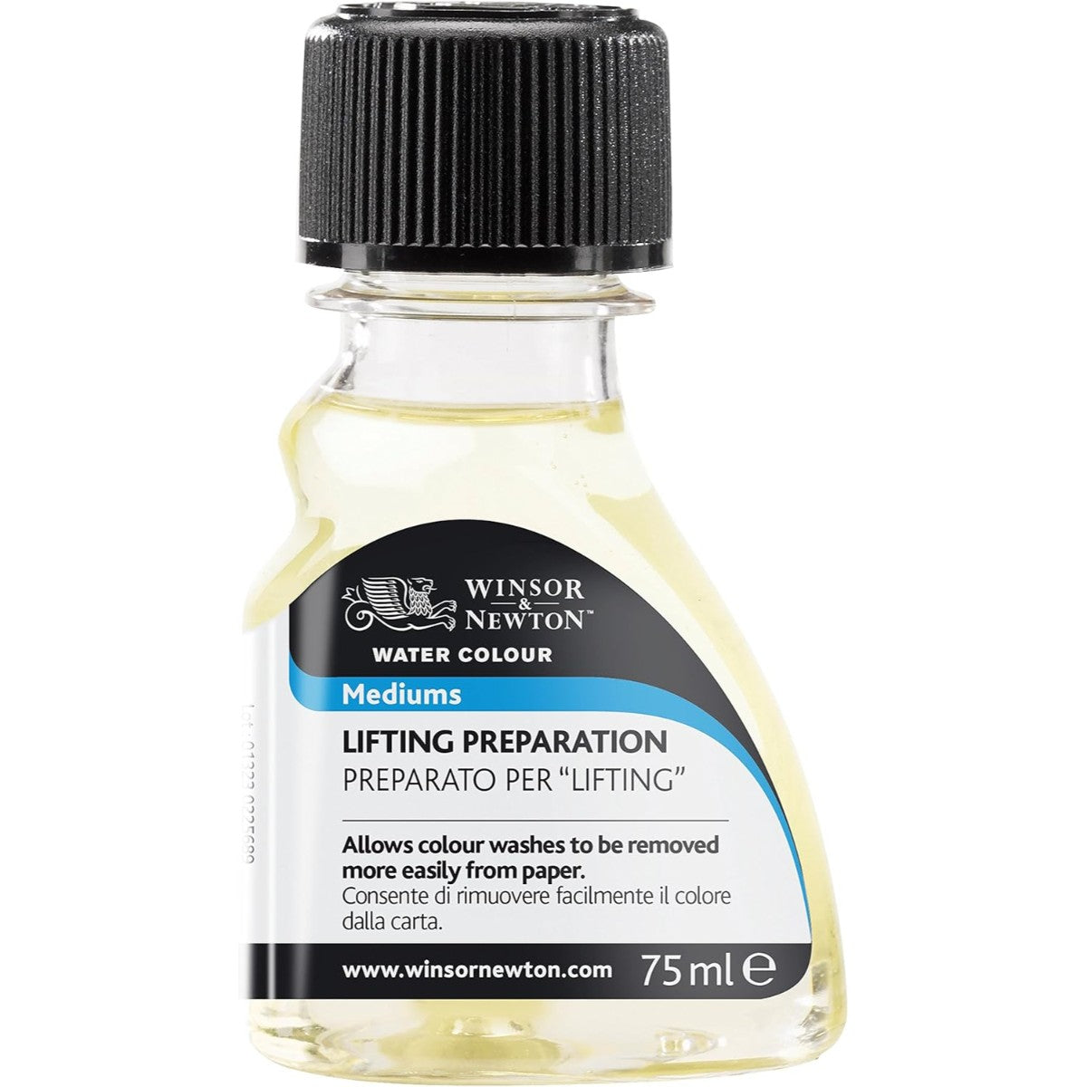 Medium Para Aquarela Winsor & Newton - Lifting Preparation - 75ml Winsor & Newton