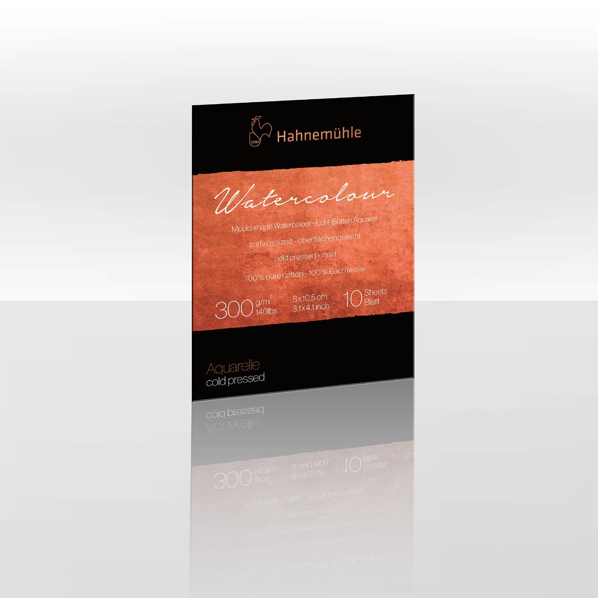 Mini Bloco Aquarela Hahnemuhle The Collection - 300g - 8x10,5cm - Textura Fina Livraria Skilo