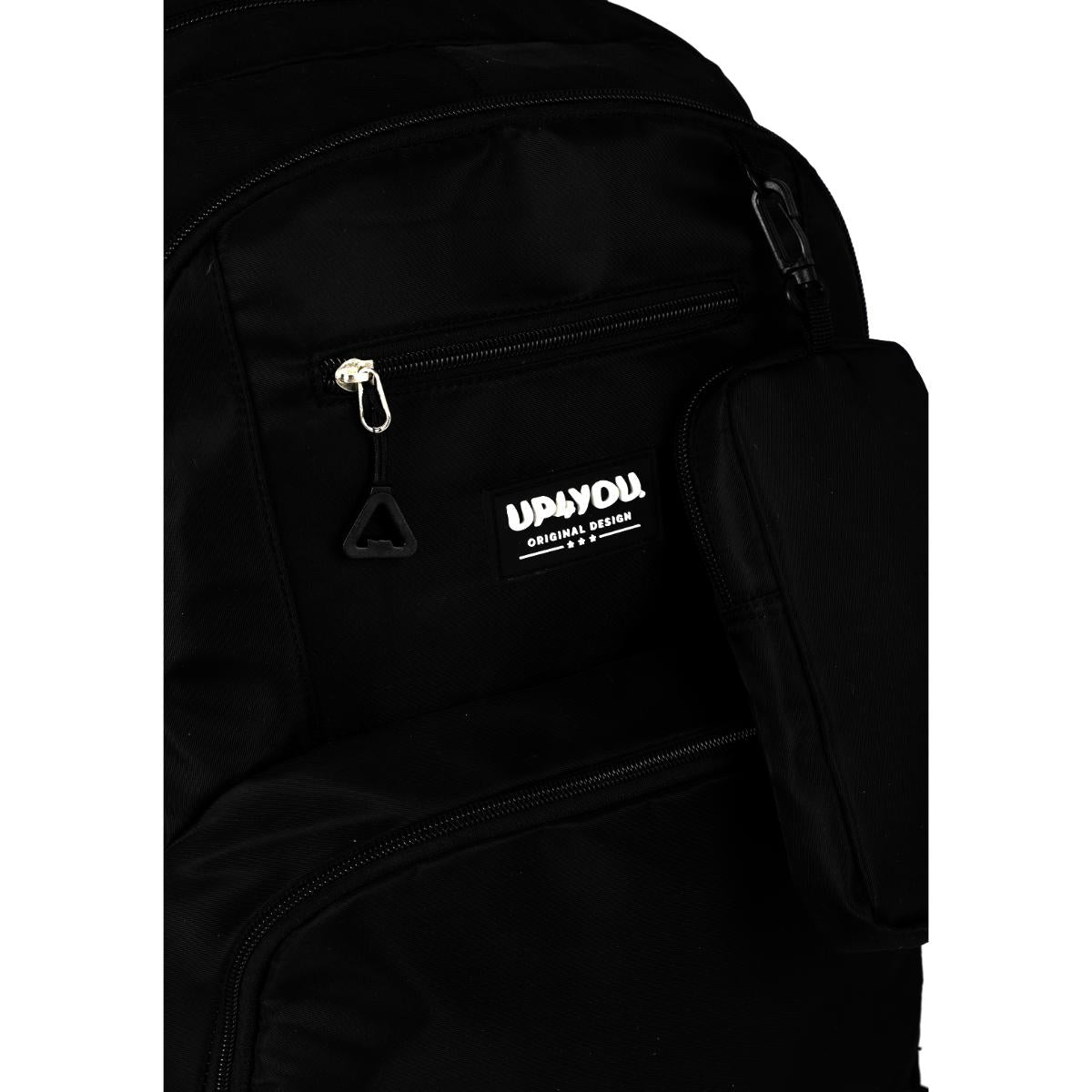 Mochila com Estojo Up4You - United Colors - Black Up4You