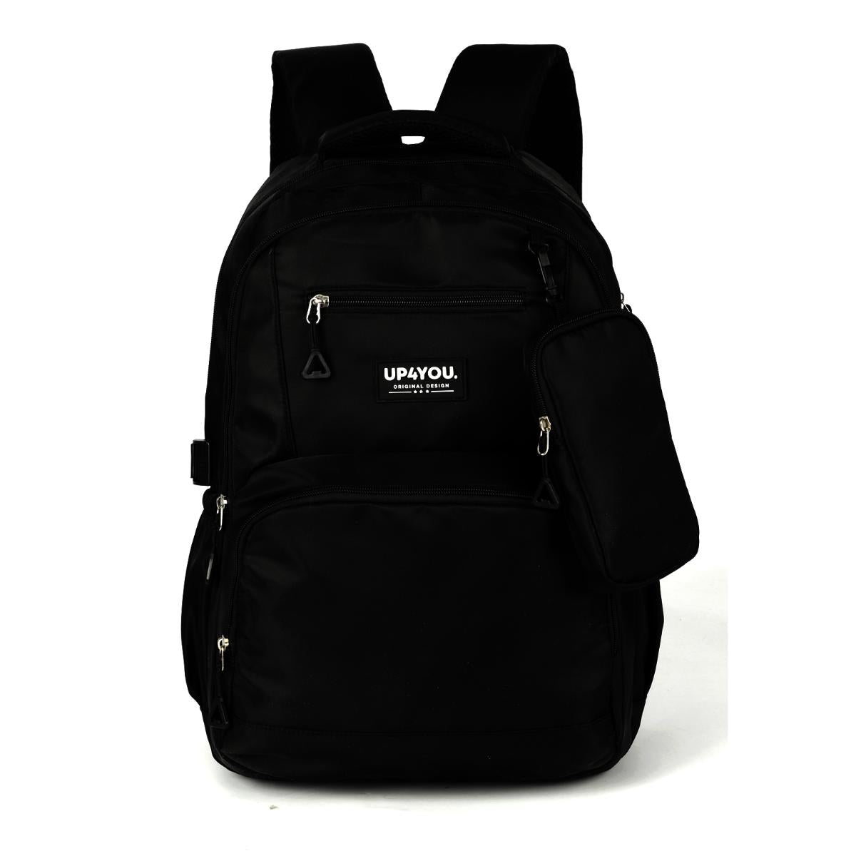 Mochila com Estojo Up4You - United Colors - Black Up4You