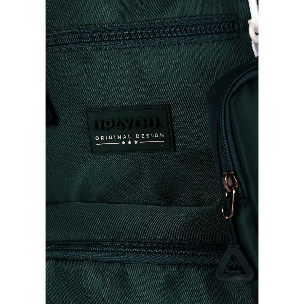 Mochila com Estojo Up4You - United Colors - Forrest Green Up4You