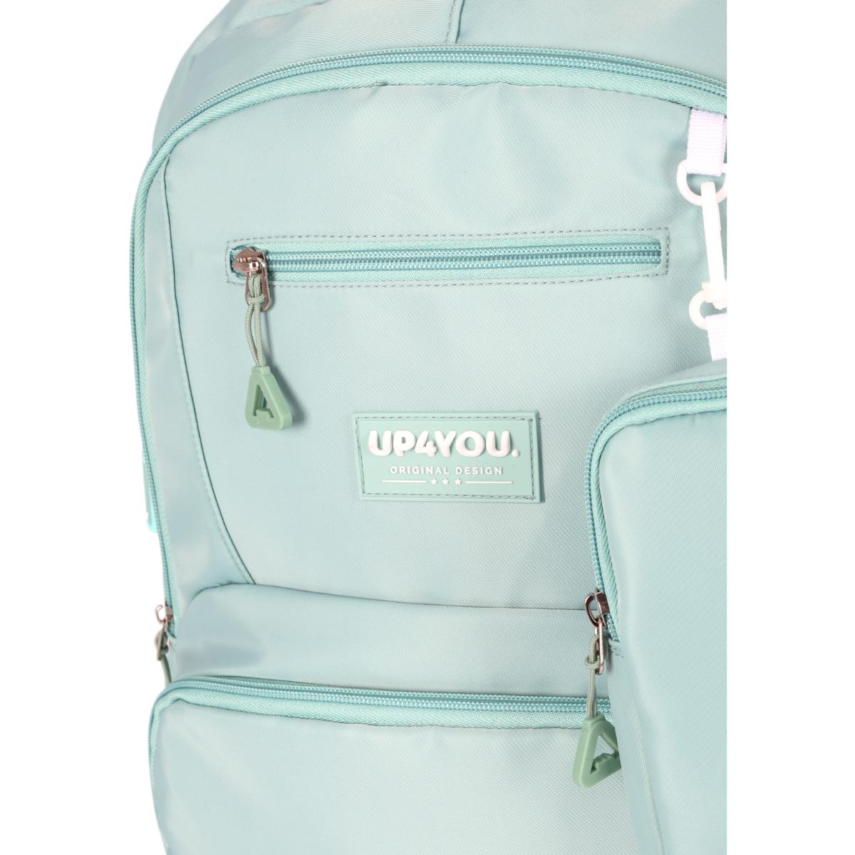 Mochila com Estojo Up4You - United Colors - Turquoise Up4You