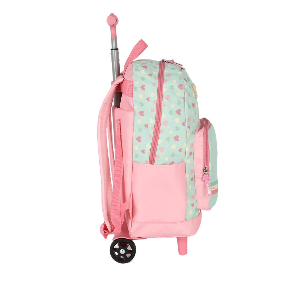 Mochila com Rodas Stitch Classic - Pastel Colors Up4You