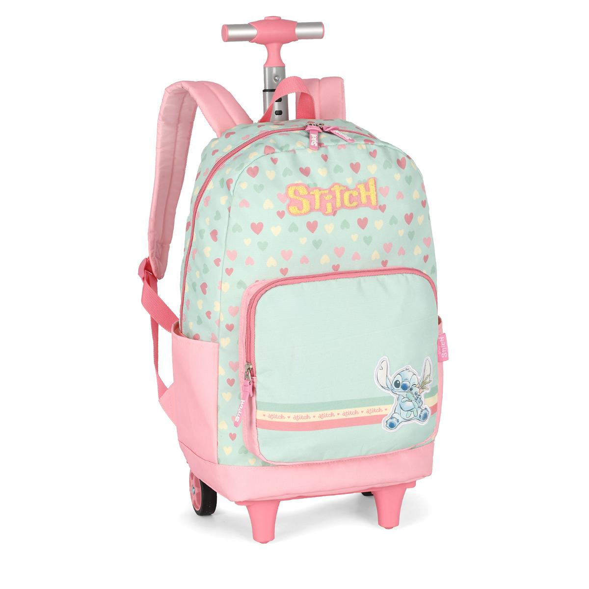 Mochila com Rodas Stitch Classic - Pastel Colors Up4You