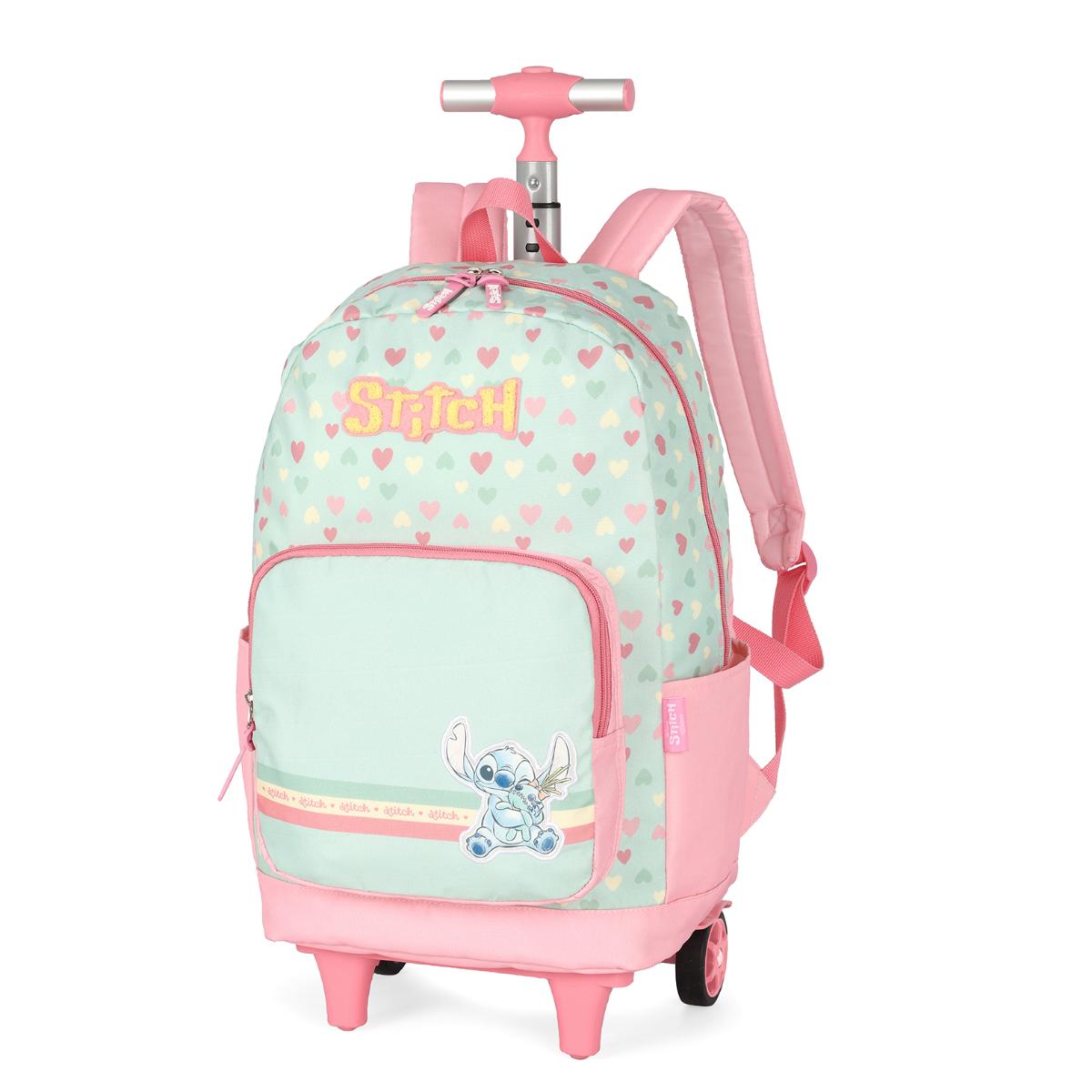 Mochila com Rodas Stitch Classic - Pastel Colors Up4You