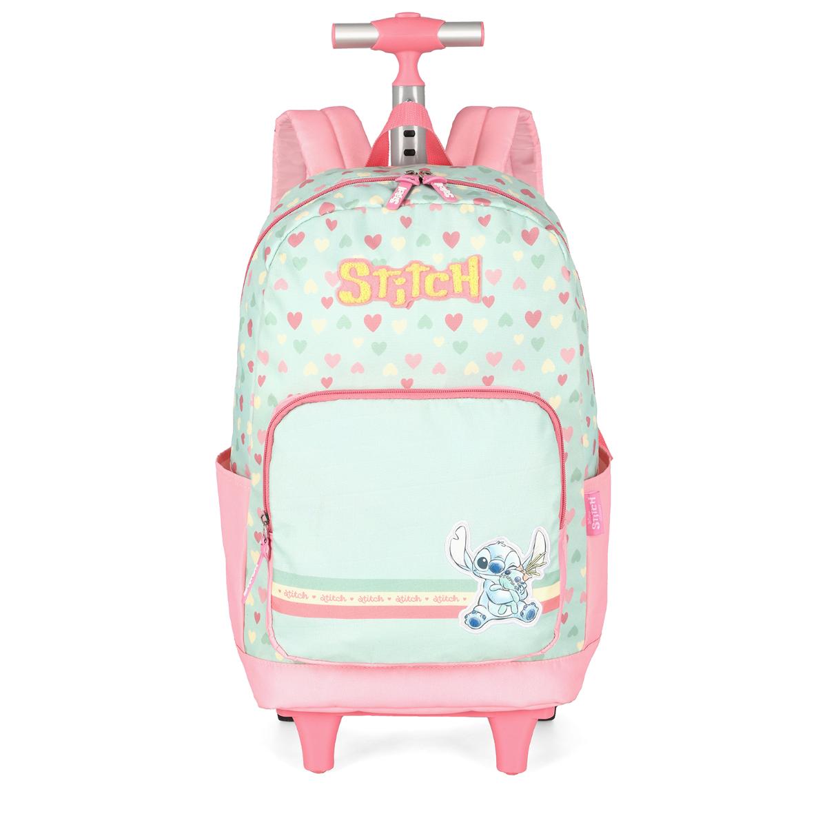 Mochila com Rodas Stitch Classic - Pastel Colors Up4You