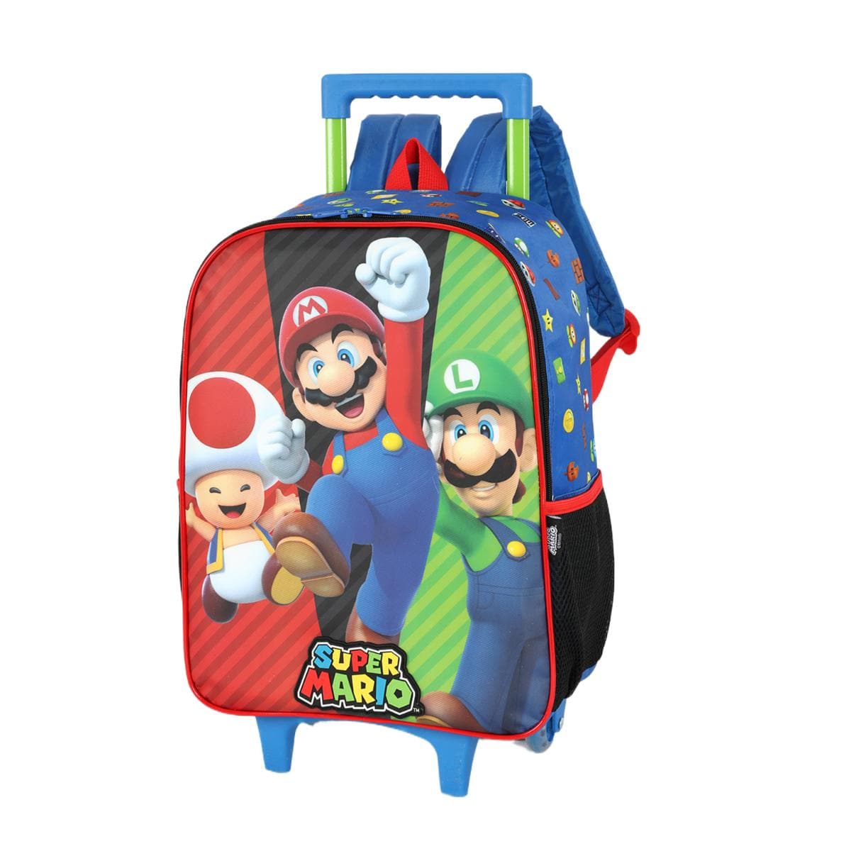 Mochila com Rodas Super Marios Bros - Power Up Up4You