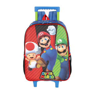 Mochila com Rodas Super Marios Bros - Power Up