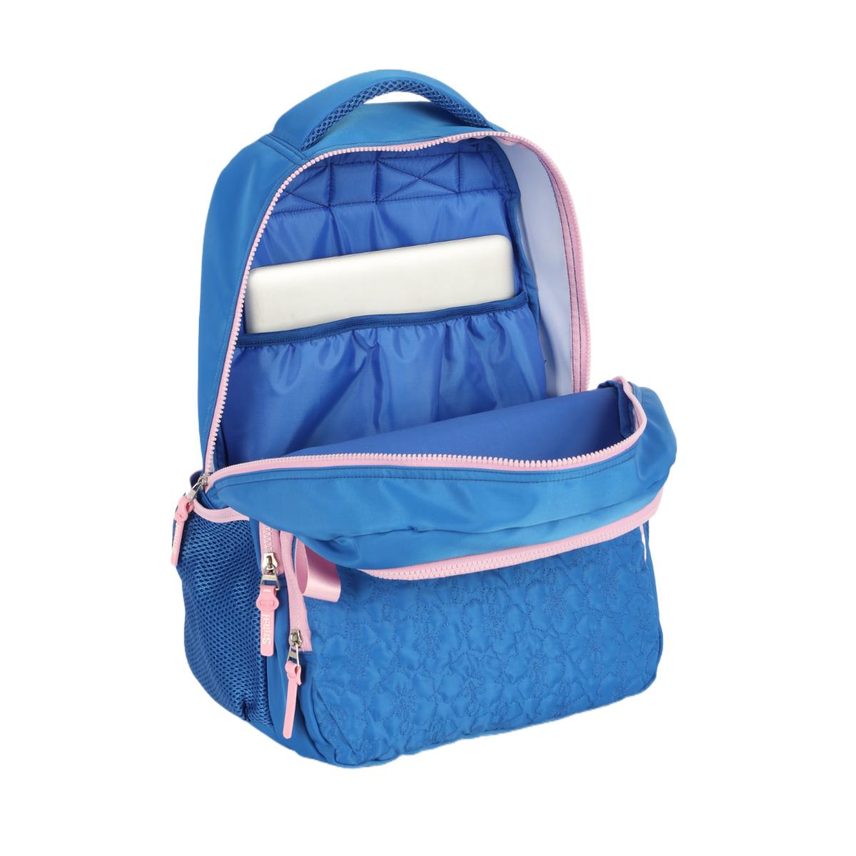 Mochila de Costas Laptop Stitch Luxcel - Azul Up4You