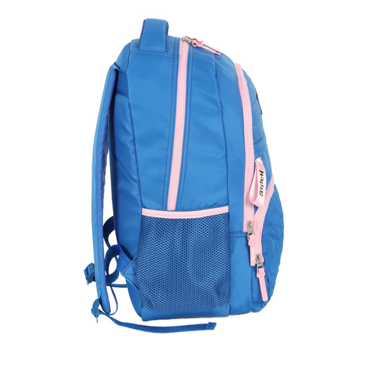 Mochila de Costas Laptop Stitch Luxcel - Azul Up4You