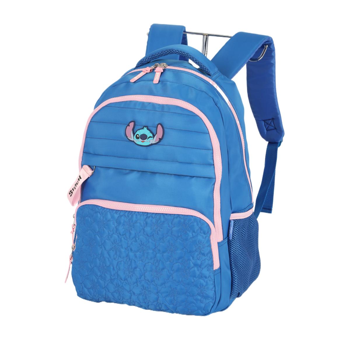 Mochila de Costas Laptop Stitch Luxcel - Azul Up4You