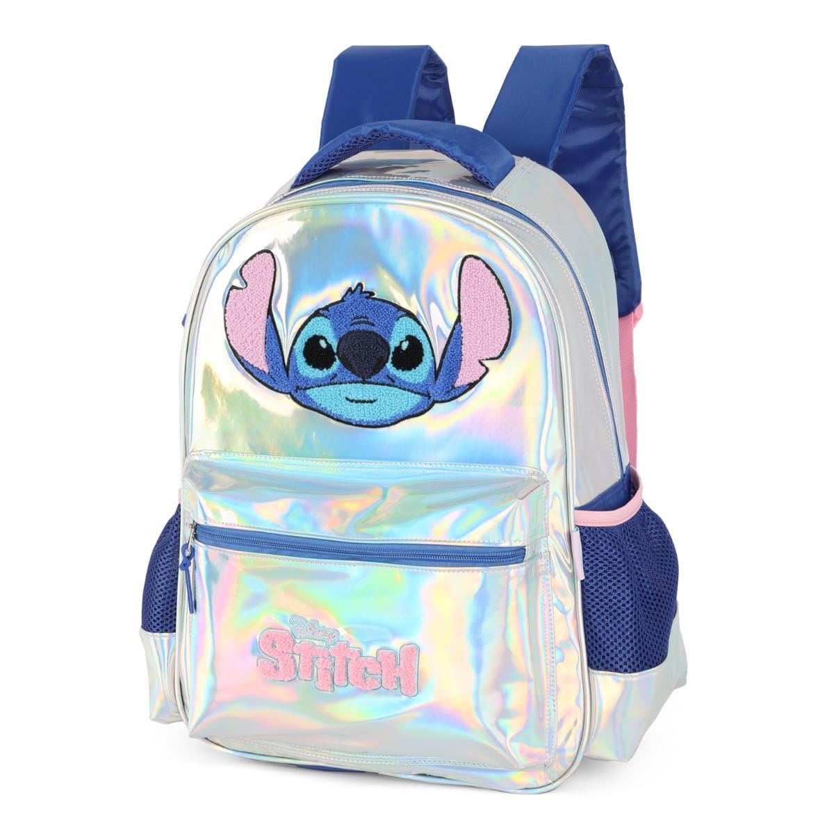 Mochila de Costas Luxcel Stitch - Prata Luxcel