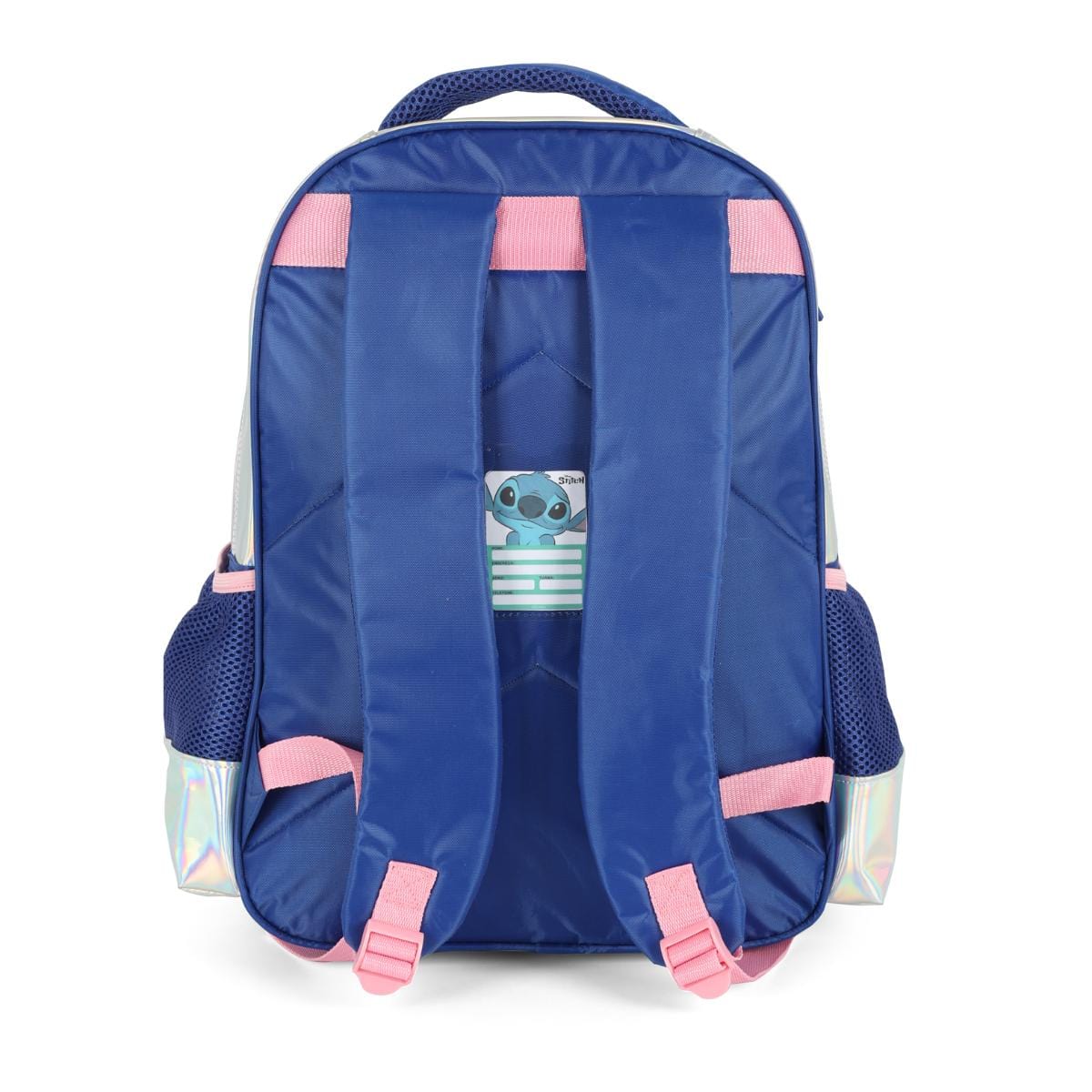 Mochila de Costas Luxcel Stitch - Prata Luxcel