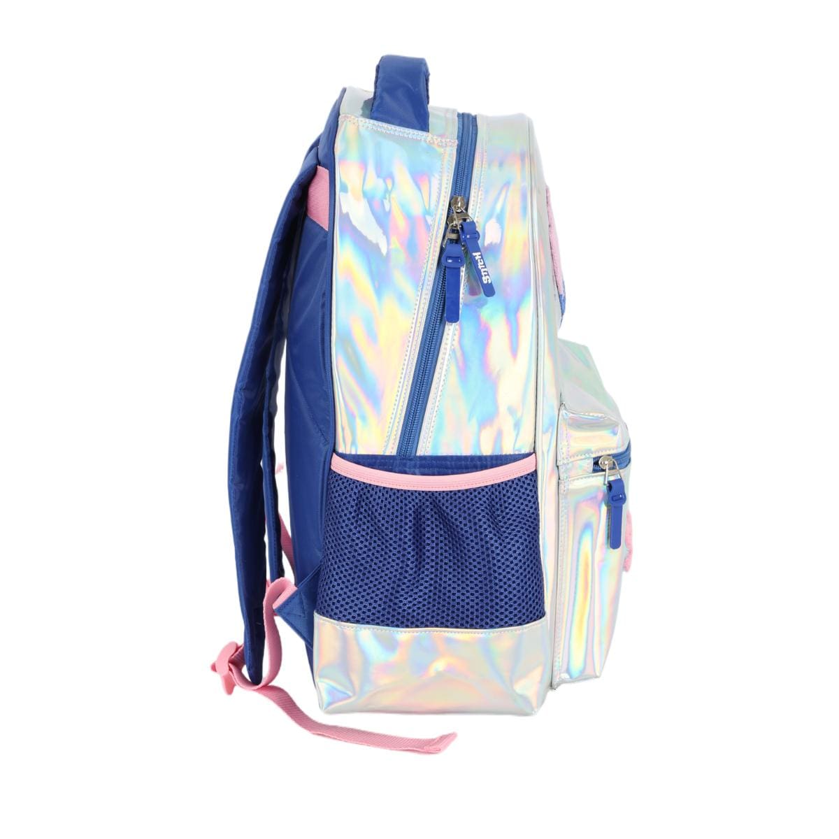Mochila de Costas Luxcel Stitch - Prata Luxcel