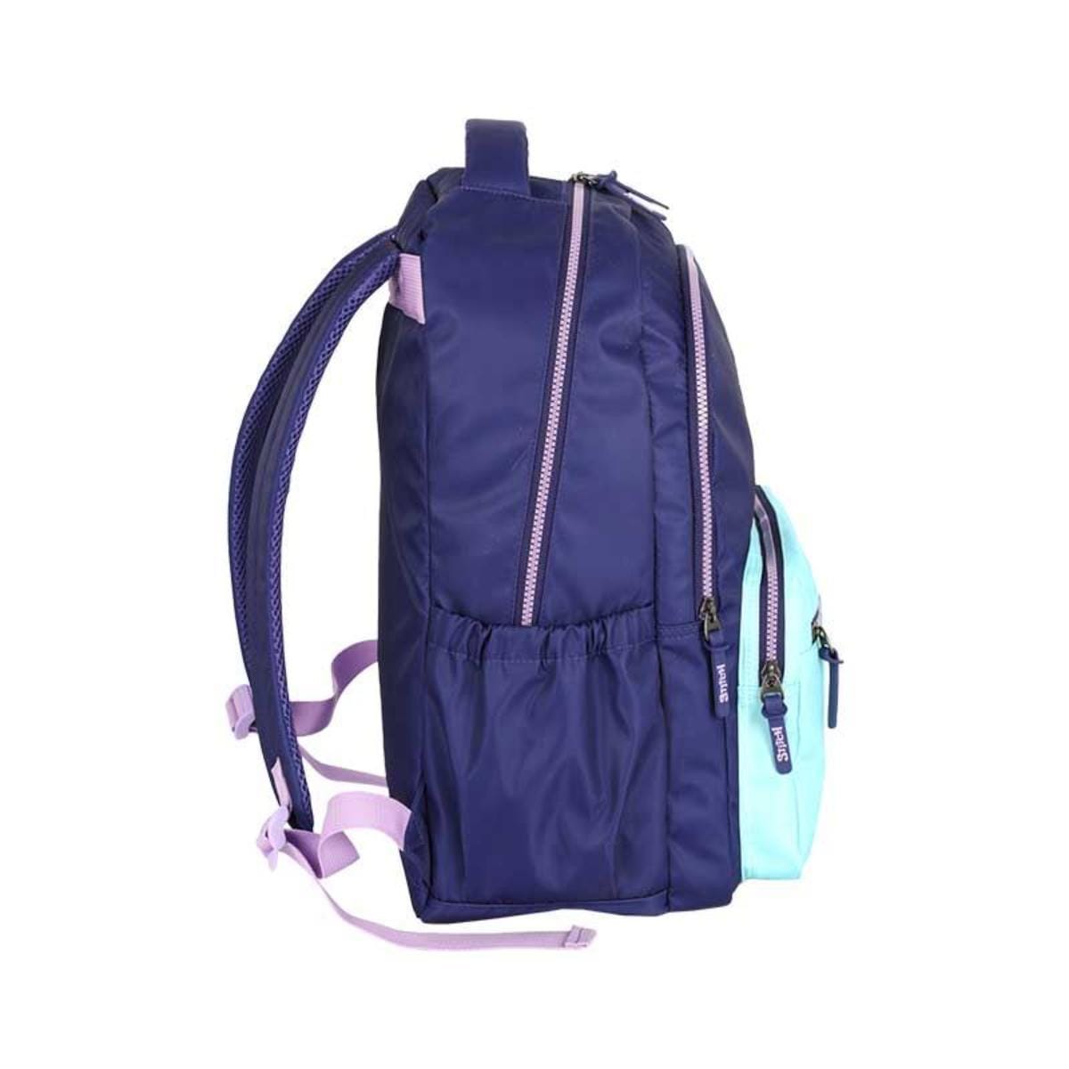 Mochila de Costas Stitch Luxel - Laptop - Roxo Luxcel