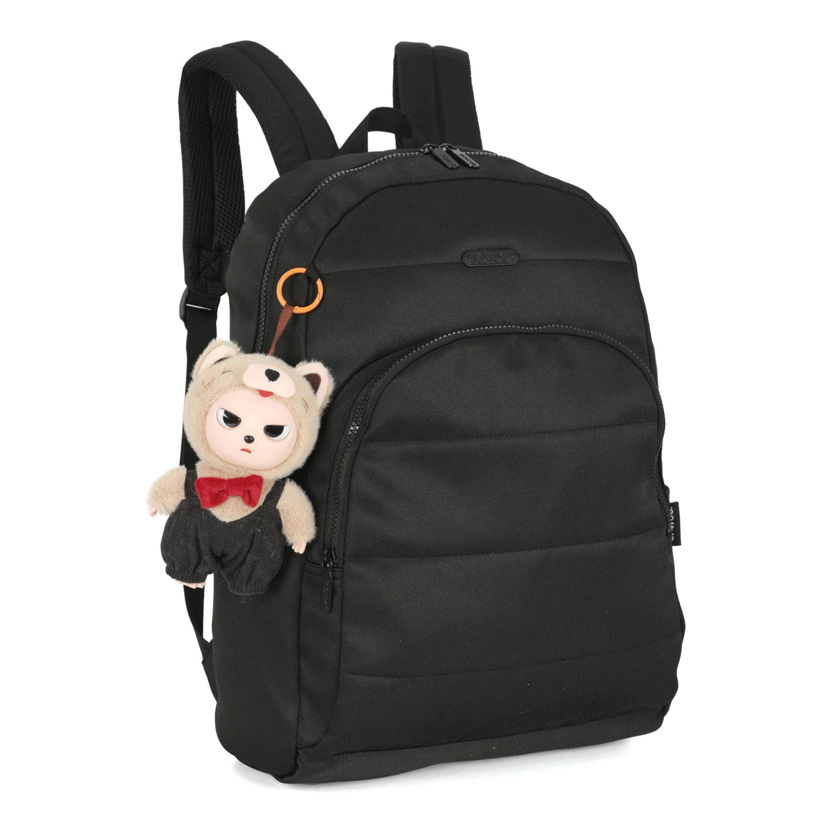 Mochila Escolar Up4you Luluzinho - Juvenil - Náilon Mate - Preto Up4You