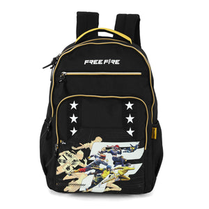 Mochila Free Fire Stars - Black