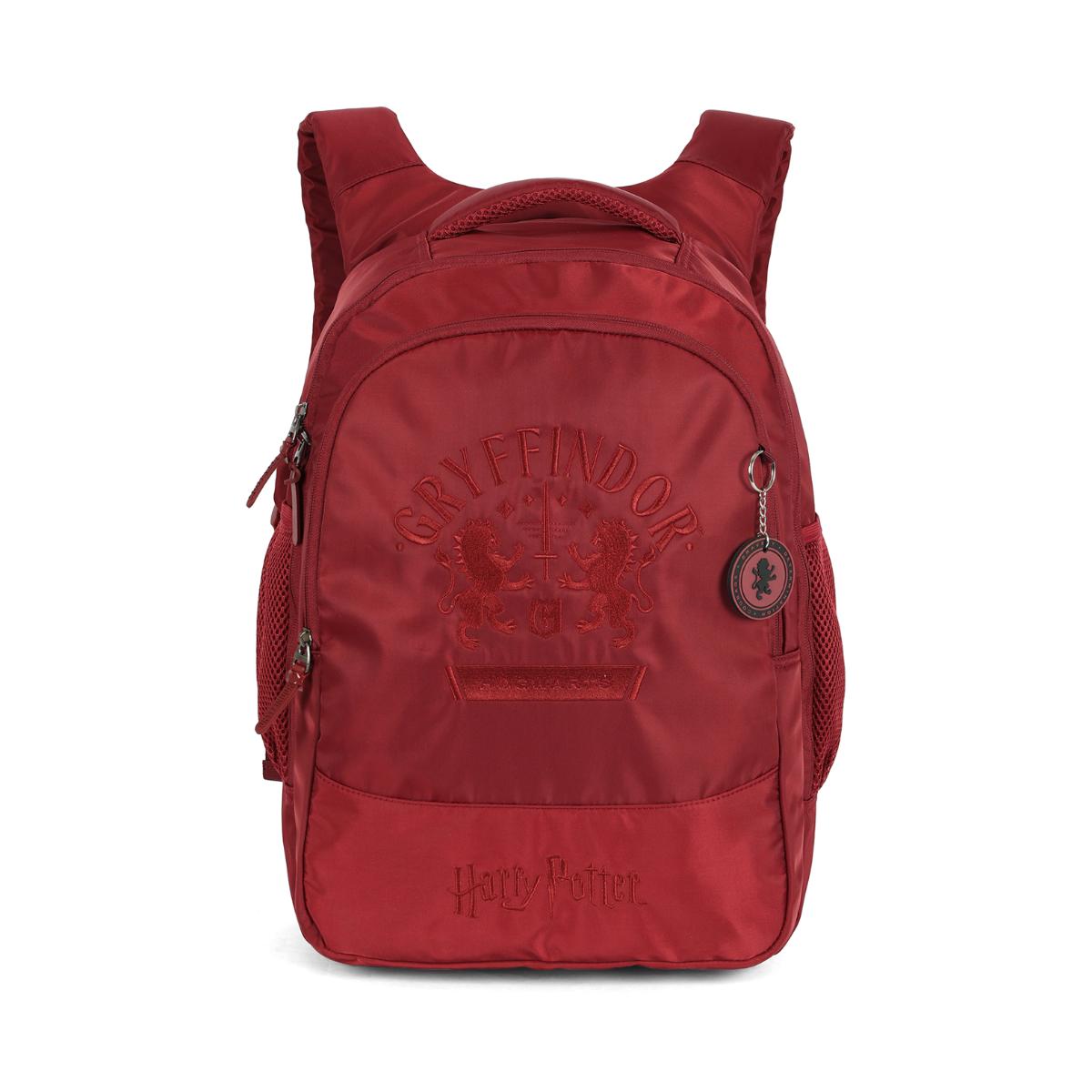 Mochila Harry Potter Hogwarts Embroid - Burgundy Up4You