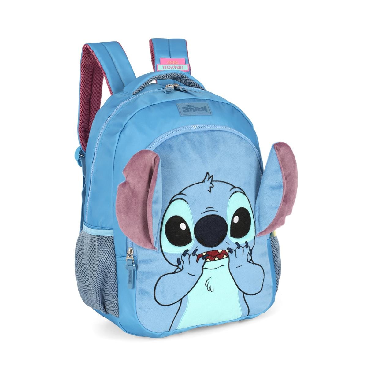 Mochila Infantil Stitch Orelhinhas - Azul Up4You