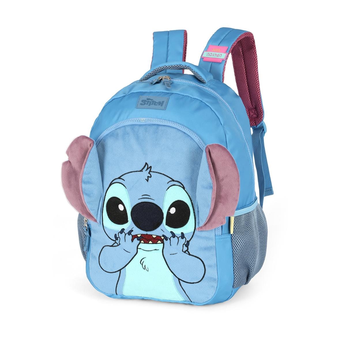 Mochila Infantil Stitch Orelhinhas - Azul Up4You