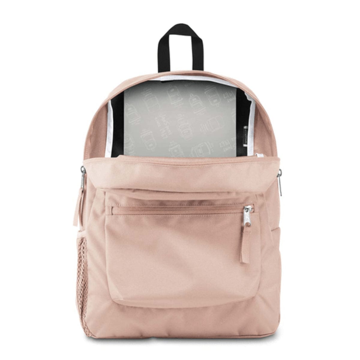 Mochila Jansport Cross Town - Misty Rose - Rosa Claro Jansport