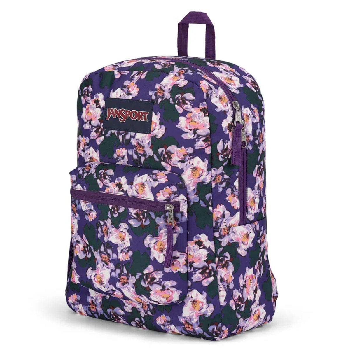 Mochila Jansport Cross Town - Purple Petals Jansport