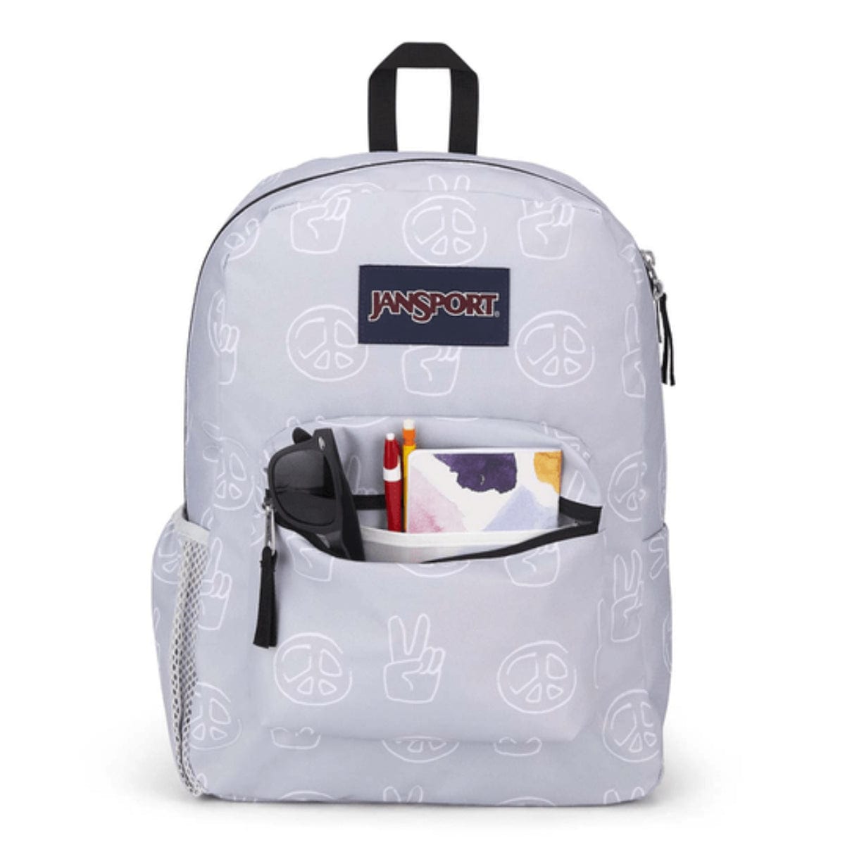 Mochila Jansport Crosstown - Peace - Estampada Jansport