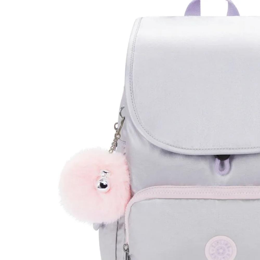 Mochila Kipling - City Pack - Prata Kipling