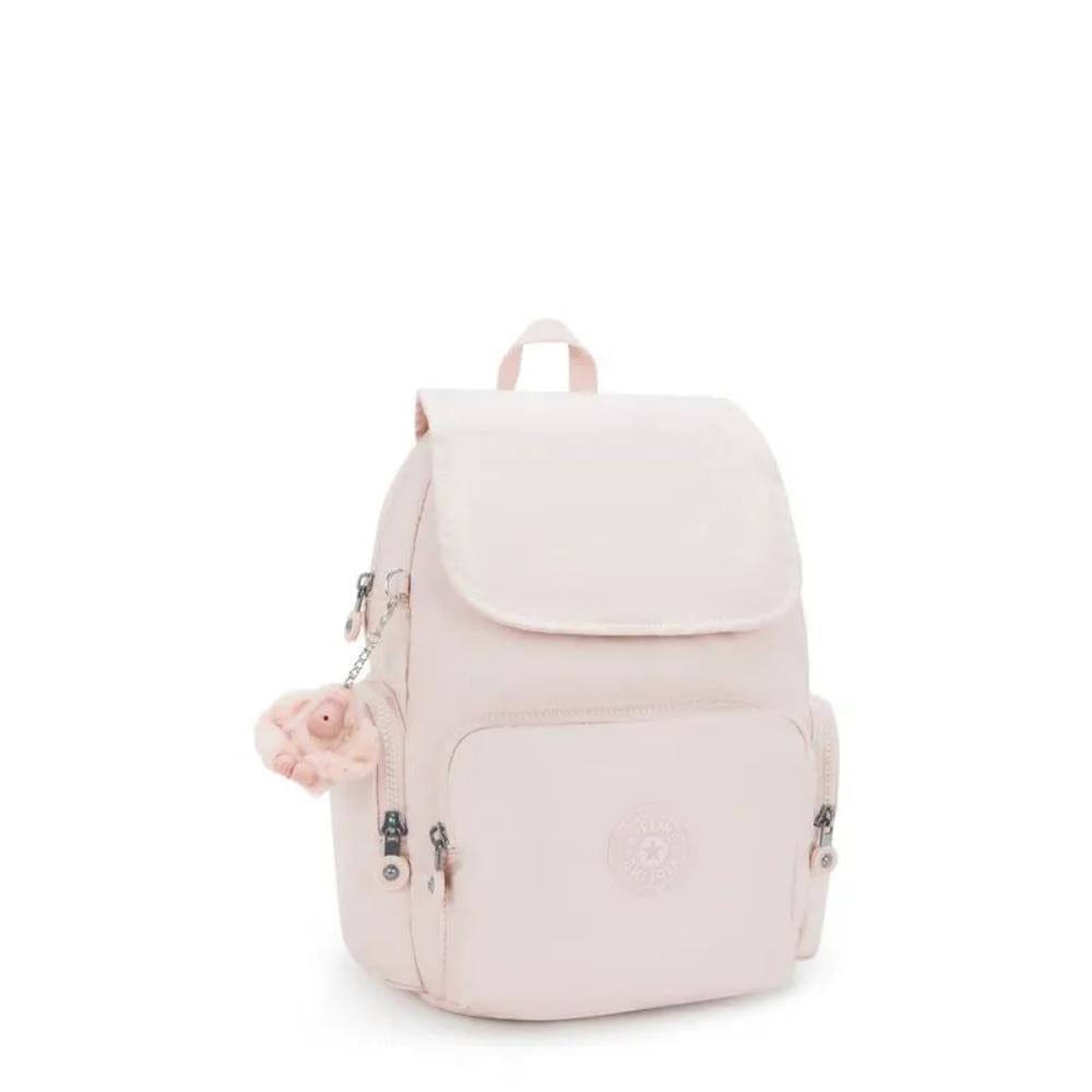 Mochila Kipling - City Zip S - Rosa Kipling