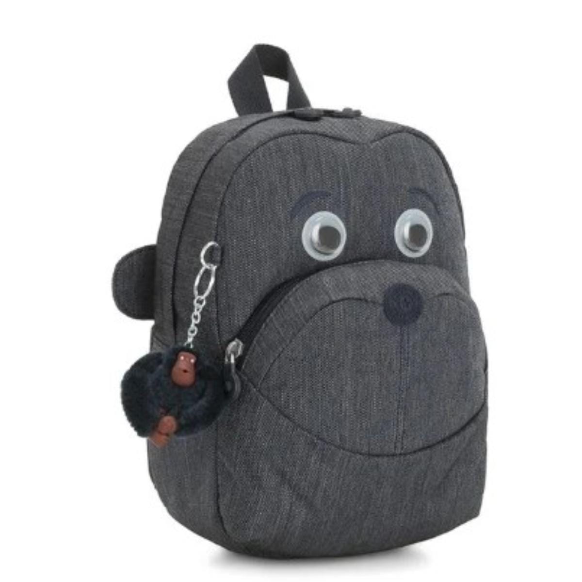 Mochila Kipling Faster - Marine Navy - Preto Kipling